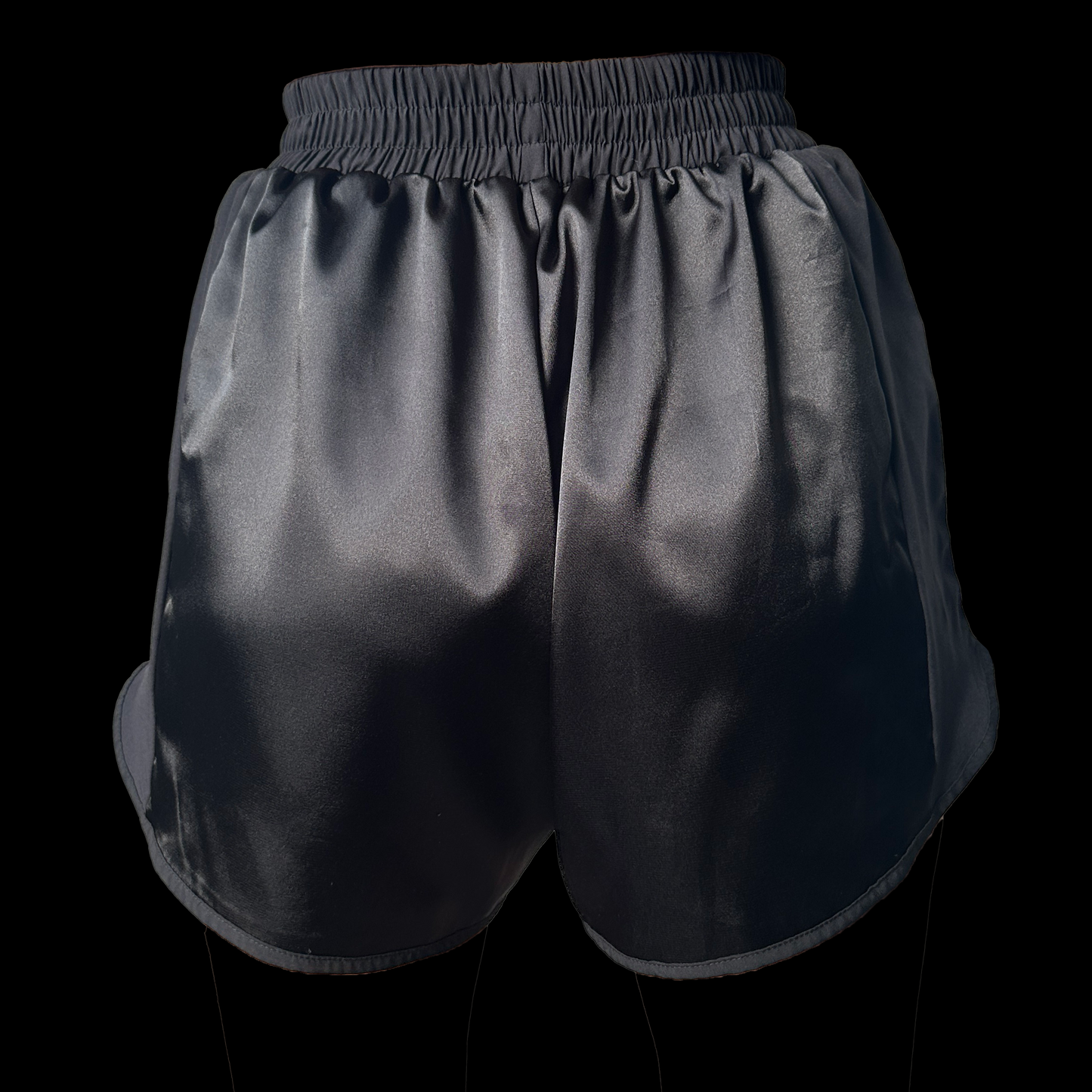 SHORT DE BOXEO NEGRO