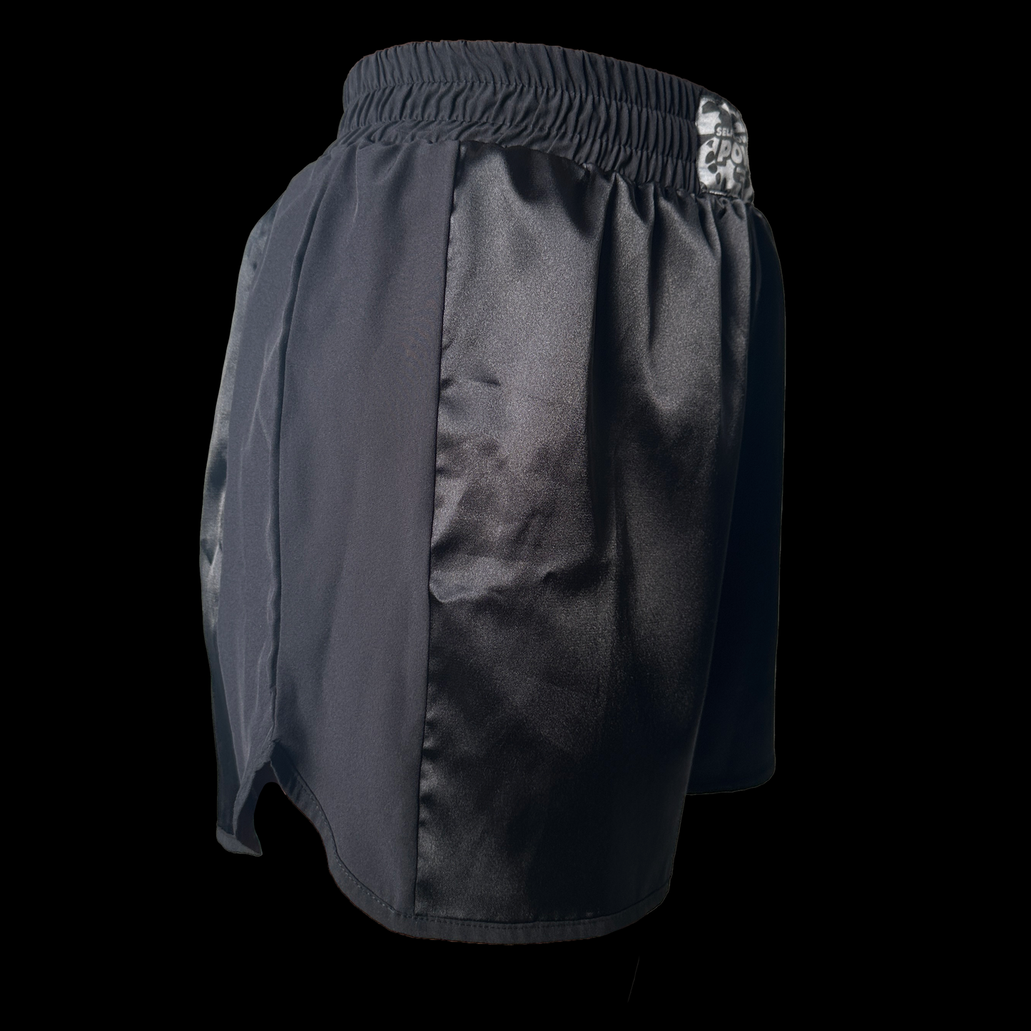 SHORT DE BOXEO NEGRO