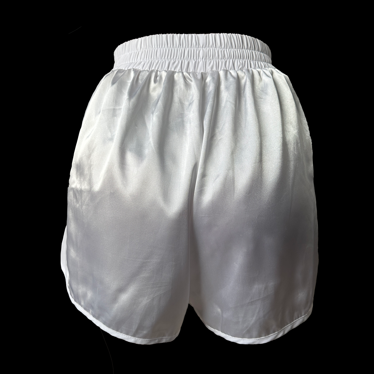 SHORT DE BOXEO BLANCO